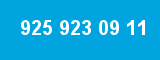 925 923 09 11 925 923 09 11